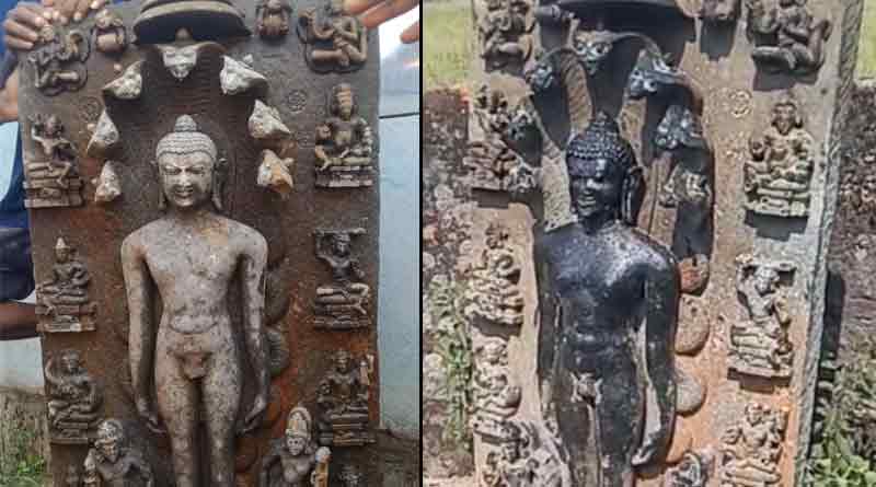 Parswanath's idol recovered in Purulia, market value is 100 crores | Sangbad Pratidin