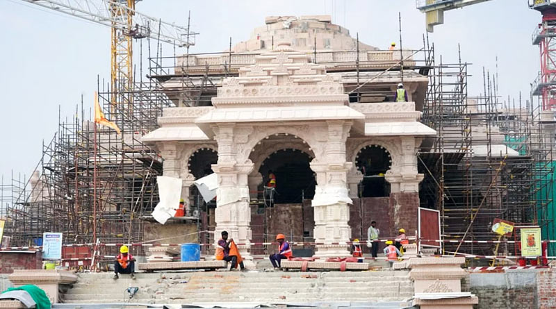 UP: 8 feet-tall gold-plated marble throne for Ram Lalla idol | Sangbad Pratidin