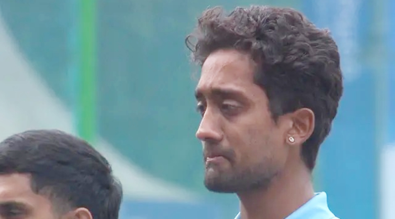 Hangzhou Asian Games 2023: Ravisrinivasan Sai Kishore seen in tears during national anthem tie against Nepal। Sangbad Pratidin