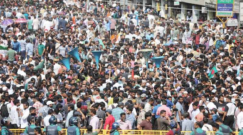 Dhaka becomes furious during BNP rally। Bengali News