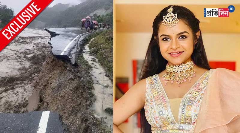 Sikkim Flash Flood: 'Nandy sister' Antara recalls horror in Sikkim with Mother | Sangbad Pratidin