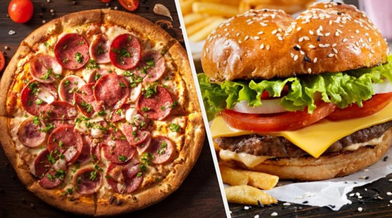 Pizza, burger replaces traditional sweets on Bijoya celebration | Sangbad Pratidin