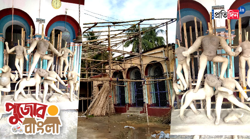 Durga Puja 2023: Nadia's Chowdhury Family's Puja started in Akbar's time | Sangbad Pratidin