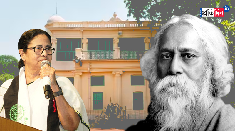 CM Mamata Banerjee demands returning of Rabindranath Tagore's name in Santiniketan's nameplate within tomorrow