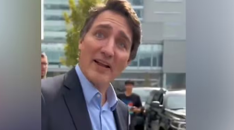 Canada Prime Minister Justin Trudeau faces backlash from people, video goes viral | Sangbad Pratidin