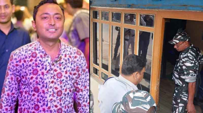 CBI left Debraj Chakraborty's residence after 4 hours raid । Sangbad Pratidin