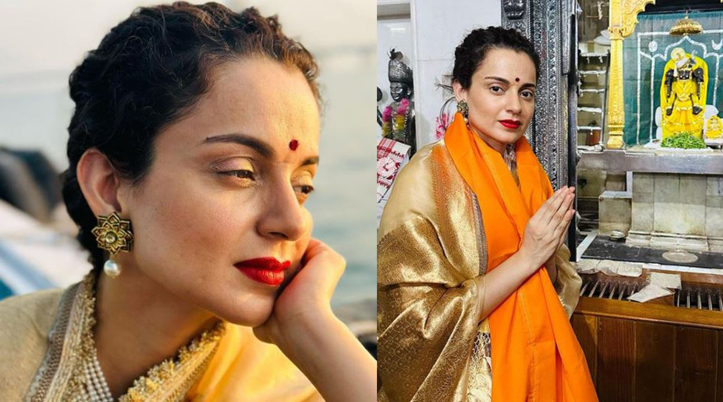 Kangana Ranaut in Dwarka to visit Krishna| Sangbad Pratidin