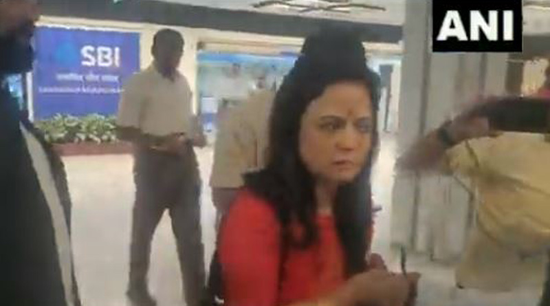 TMC MP Mahua Moitra and BSP MP Danish Ali, walked out from the Parliament Ethics Committee meeting | Sangbad Pratidin