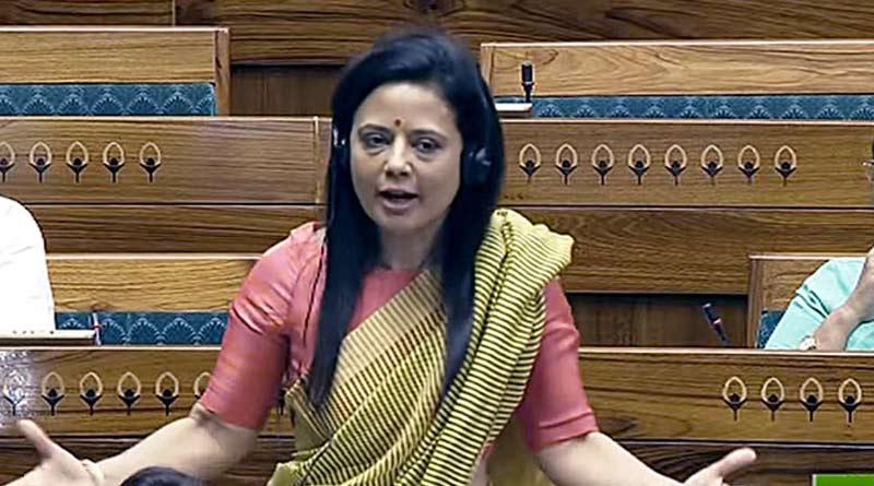 Mahua Moitra blasts BJP before discussion on Ethics panel probe report in LS | Sangbad Pratidin