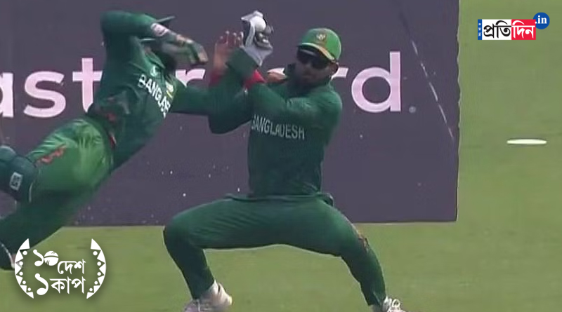 ODI World Cup 2023: Mushfiqur Rahim took a sensational catch against Sri Lanka । Sangbad Pratidin