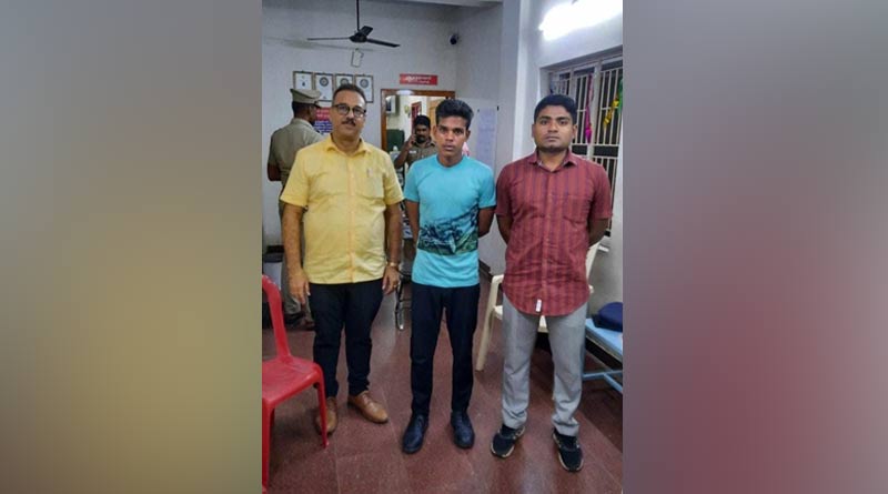 Youth arrested from Chennai for posting morphed picture of ladies in social media by Cyber crime PS, Ranaghat | Sangbad Pratidin