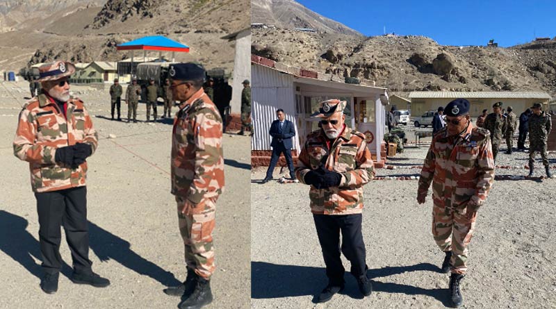 PM Modi reached Himachal Pradesh to celebrate Diwali with soldiers। Sangbad Pratidin