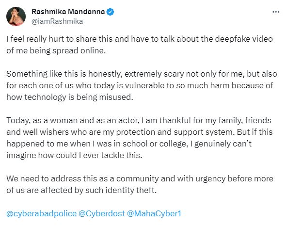 Rashmika X