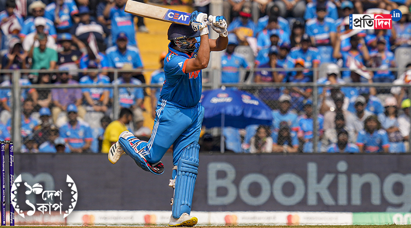 ODI World Cup 2023: Rohit Sharma breaks Chris Gayle's record of hitting most sixes in the world cup । Sangbad Pratidin