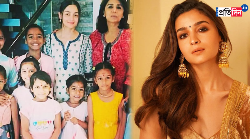 Did Alia Bhatt, Neetu Kapoor celebrate Kanya Pujan together? | Sangbad Pratidin