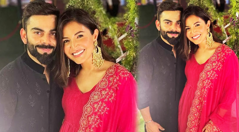 Anushka Sharma Attends Team India's Diwali Bash, flaunting Baby Bump | Sangbad Pratidin