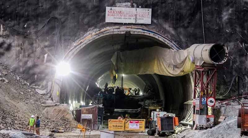 Once he is out, we won't allow him to work here again, says a father of worker trapped in tunnel। Sangbad Pratidin