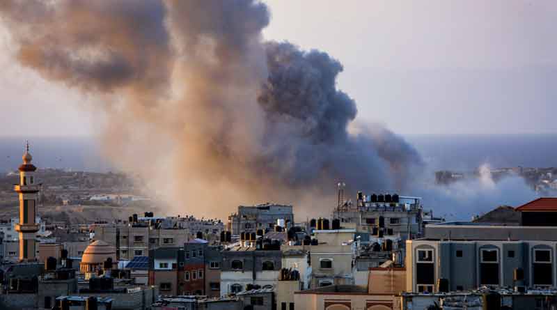 The Israeli military killed a senior Hamas commander in an airstrike। Sangbad Pratidin