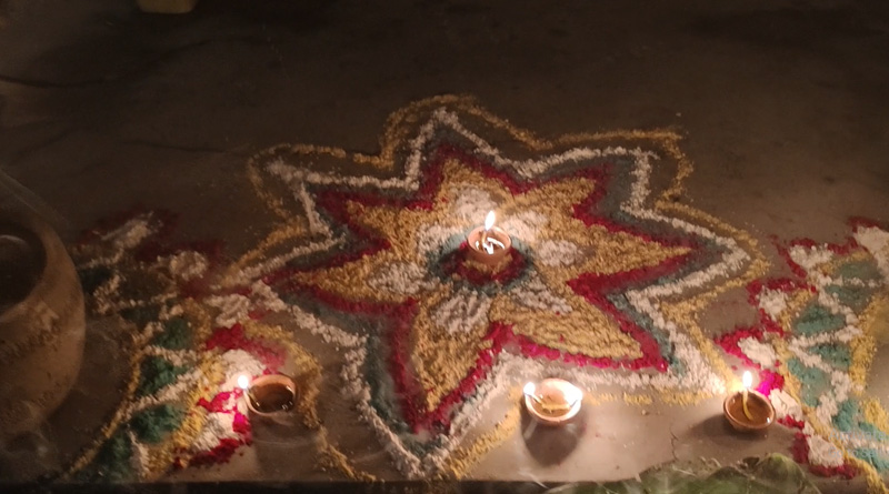 Kali Puja 2023: Special Gocha Deya festival at Maldah and Dinajpur during Kali Puja | Sangbad Pratidin