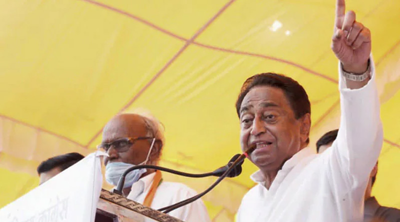 Son stopped from entering booth, Kamal Nath slams BJP on election day | Sangbad Pratidin