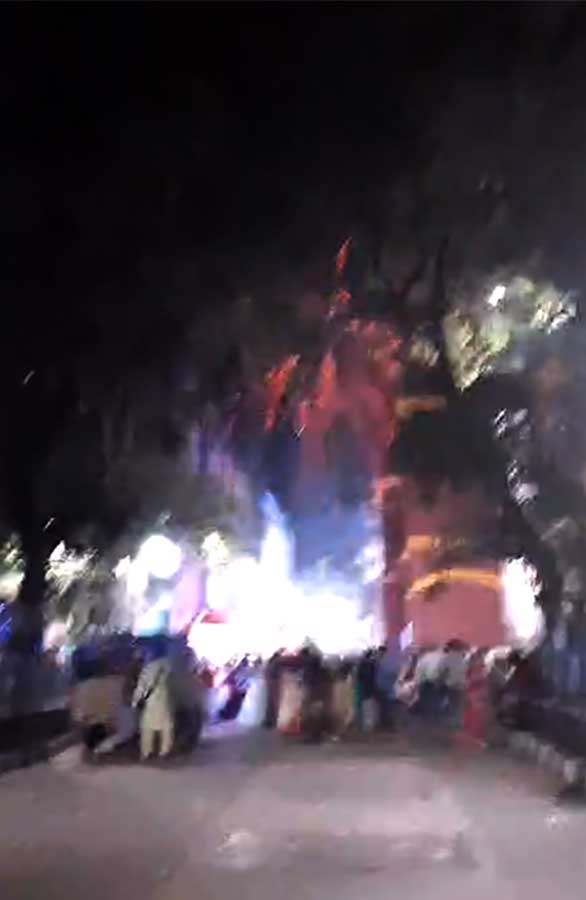 Microphone buzzing around in Hospital premise, firecracker burns in, explosive allegation in NRS Hospital