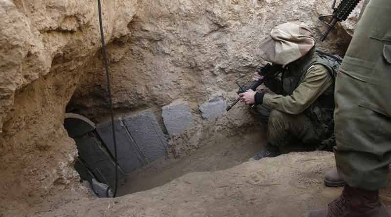 Israeli forces bomb tunnels of Hamas terrorists in Gaza। Bengali News
