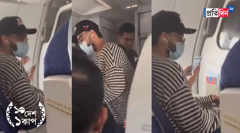 ICC World Cup 2023: Virat Kohli travels in economic class, video goes viral | Sangbad Pratidin