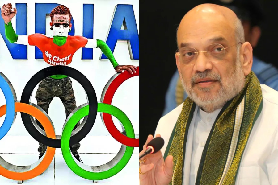 2036 Olympic: Ahmedabad's Sardar Patel complex to be the venue for 2036 Olympic games, says Union Home Minister Amit Shah। Sangbad Pratidin