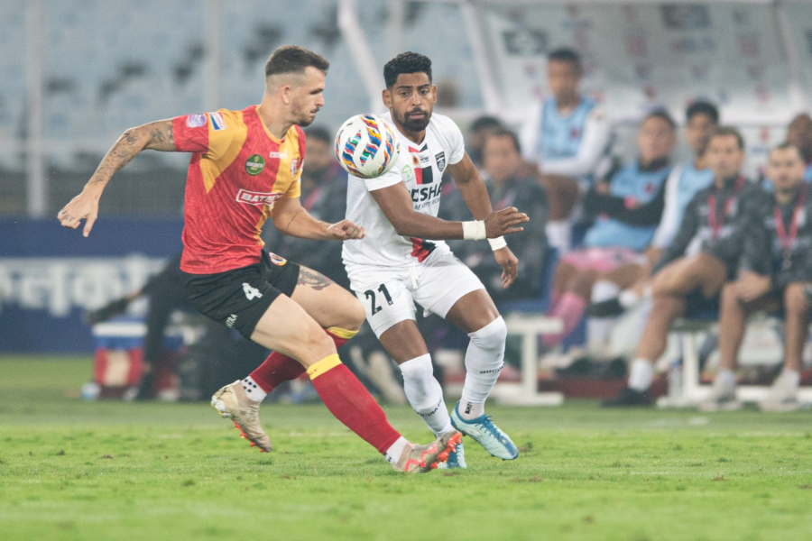 ISL 10: East Bengal and Odisha FC mtach ended in a drawn in ISL 2023-24। Sangbad Pratidin