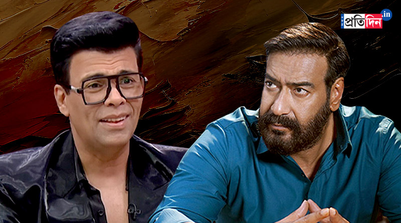 Koffee With Karan 8: Ajay Devgn reveals Karan Johar was once his 'Sworn Enemy' | Sangbad Pratidin