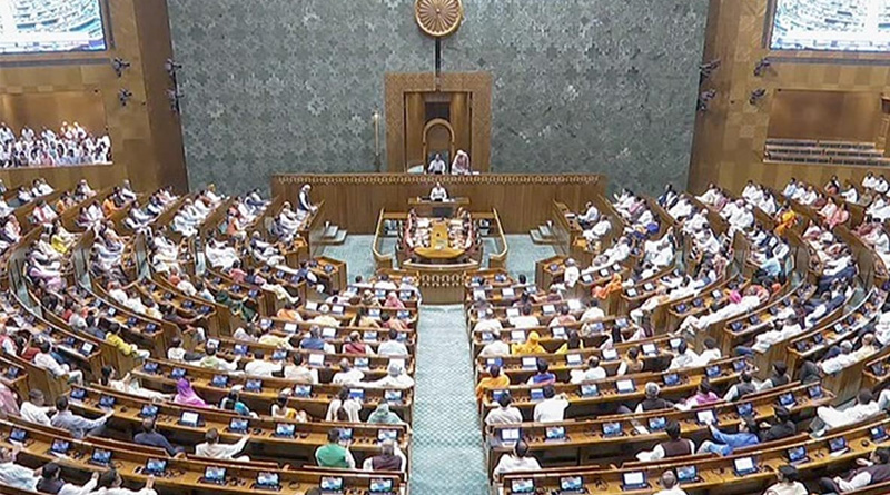 15 Opposition MP suspended from lok sabha for disrupting house proceedings | Sangbad Pratidin