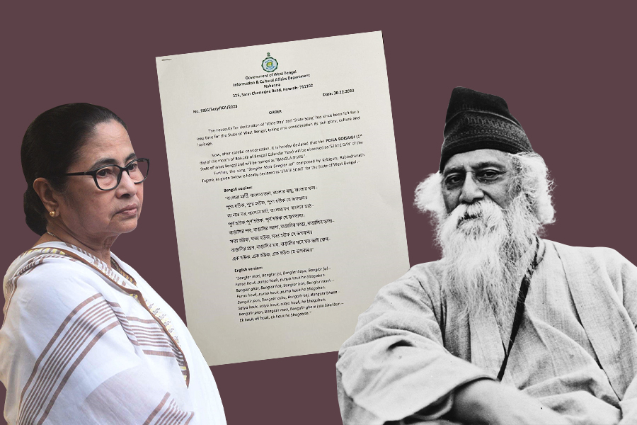 No changes in Rabindranath Tagore's version of state song, notification issued WB govt | Sangbad Pratidin