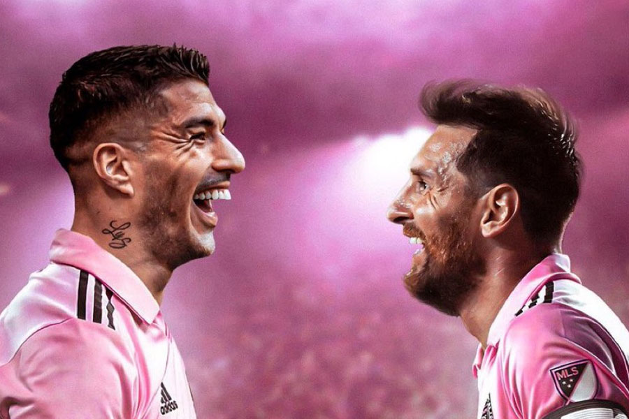 Lionel Messi and Luis Suarez unites again in Inter Miami । Sangbad Pratidin