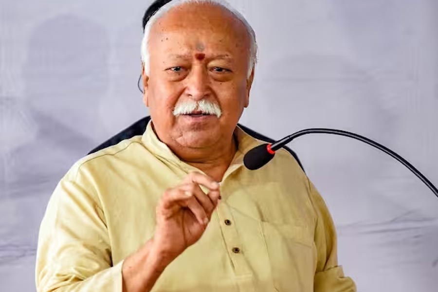 Mohan Bhagwat calls for Hindu unity at RSS event in Bengal