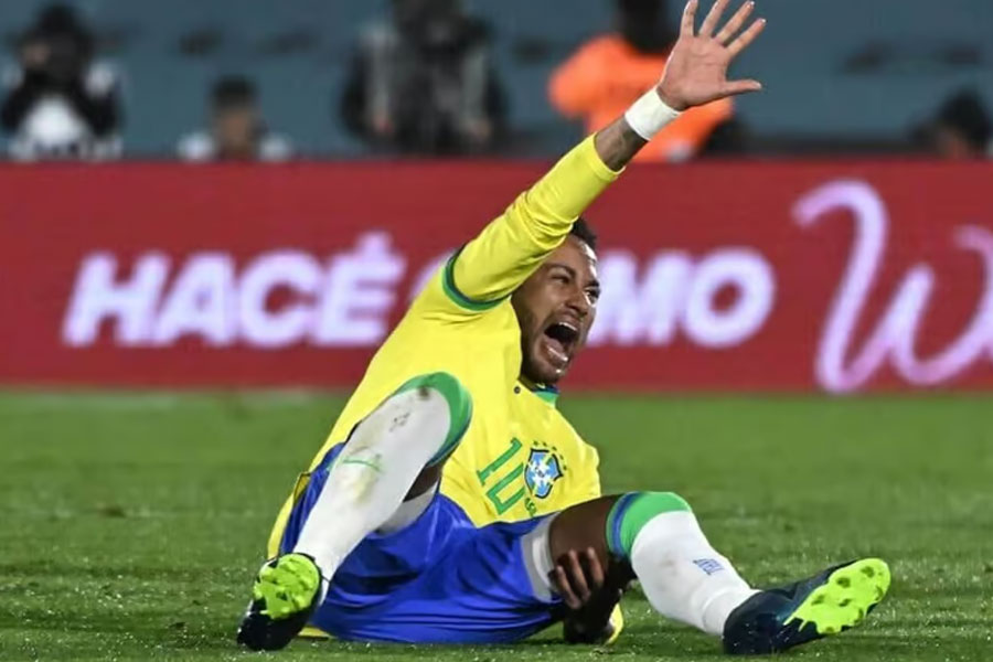 Neymar's return to the national team has been delayed due to injury again