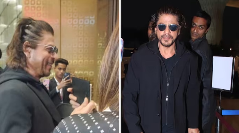 Shah rukh khan Airport Video Goes viral| Sangbad Pratidin