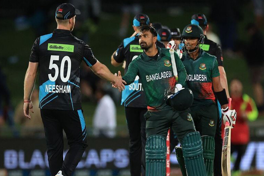 Bangladesh wins against New Zealand in T-20 । Sangbad Pratidin