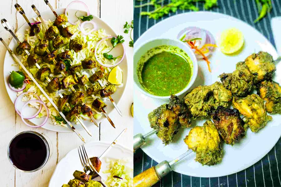 Chicken Hariyali Recipe for New Year party