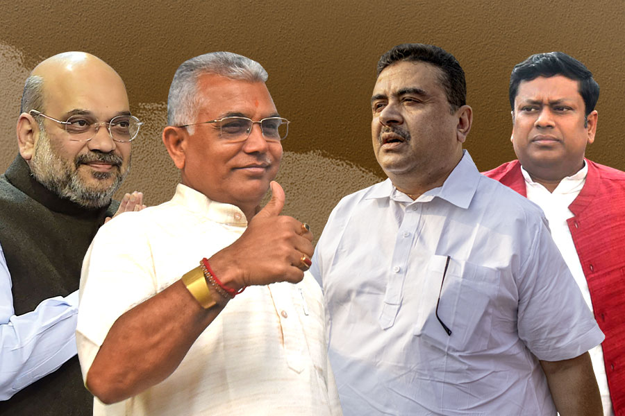 Amit Shah forms new committee ahead of lok sabha polls, places trust on Dilip Ghosh | Sangbad Pratidin
