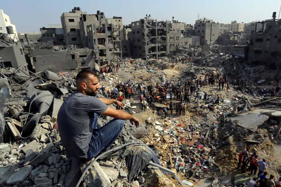 India wants two-state solution on Palestinian cause। Sangbad Pratidin