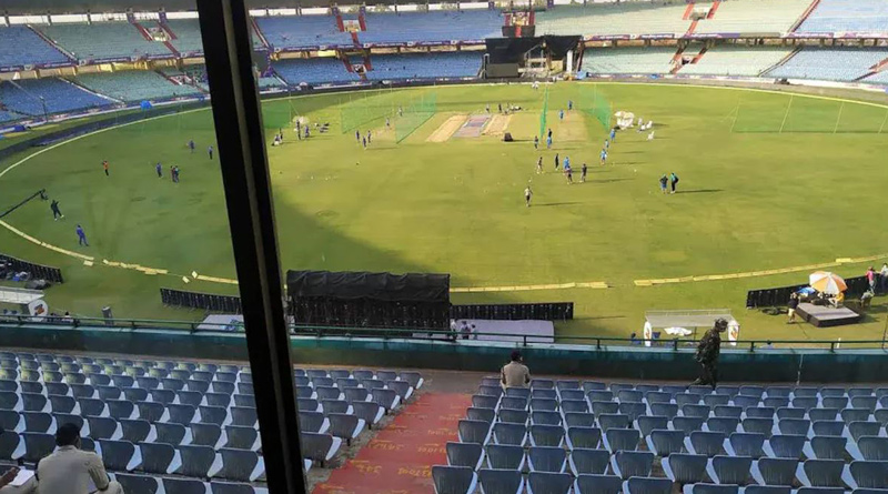 India vs Australia T-20 match will take place at Raipur stadium which has an outstanding bill of 3.16 crore। Sangbad Pratidin