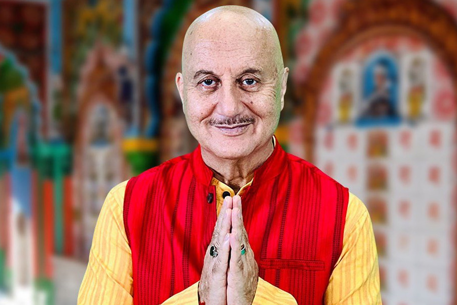 Anupam Kher post video on Rammandir| Sangbad Pratidin