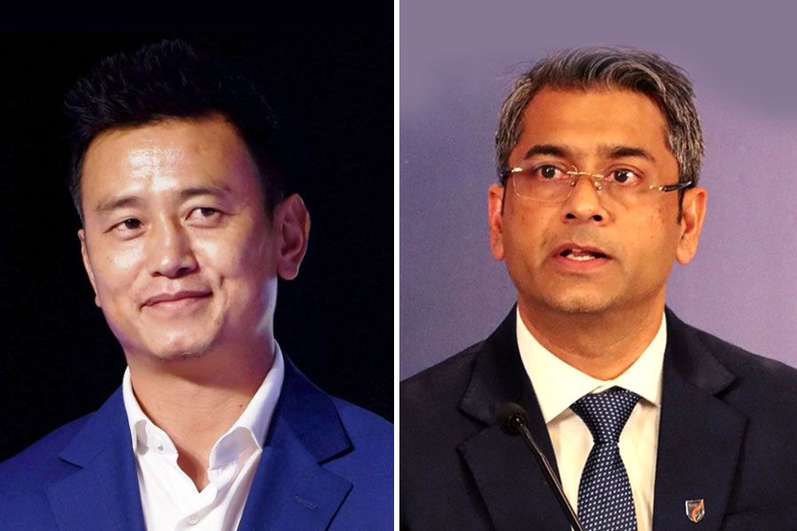 Bhaichung Bhutia slams AIFF president Kalyan Chaubey । Sangbad Pratidin