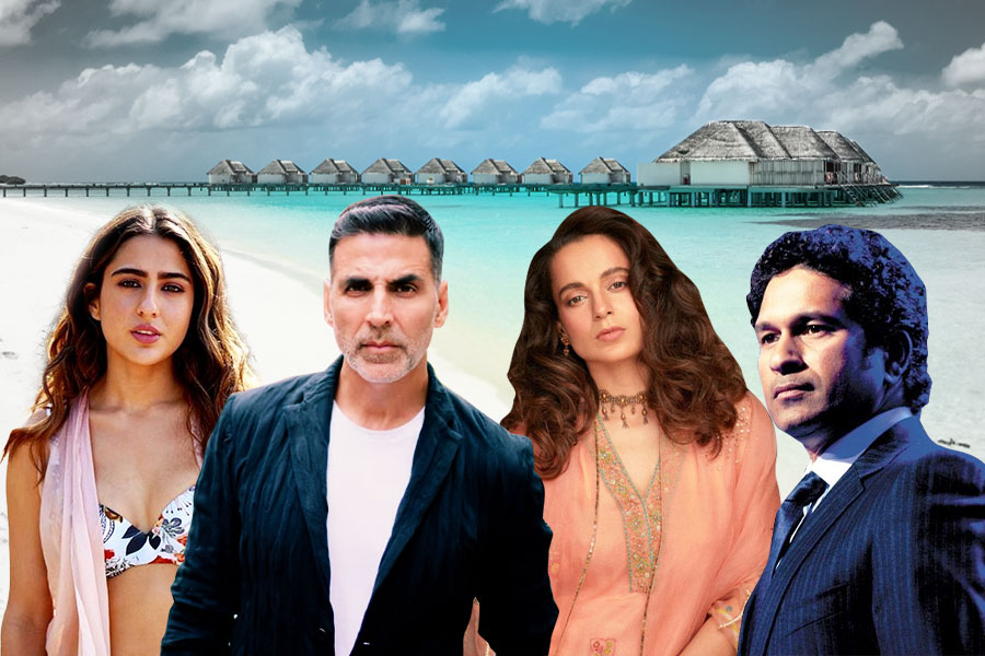 Akshay Kumar, Kangana Ranaut, Sachin Tendulkar, other celebs on Maldives row | Sangbad Pratidin