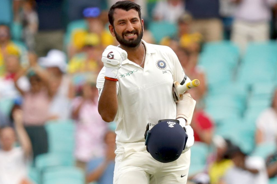 IND vs ENG: Cheteshwar Pujara slams hundred ahead of India's Test series against England। Sangbad Pratidin