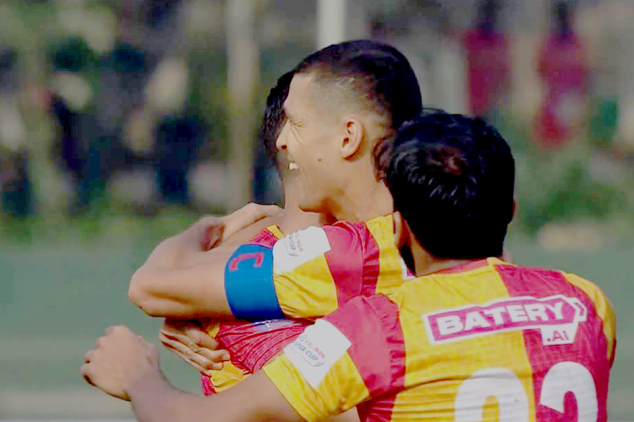 East Bengal wins first match of Kalinga Super Cup against Hyderabad FC । Sangbad Pratidin