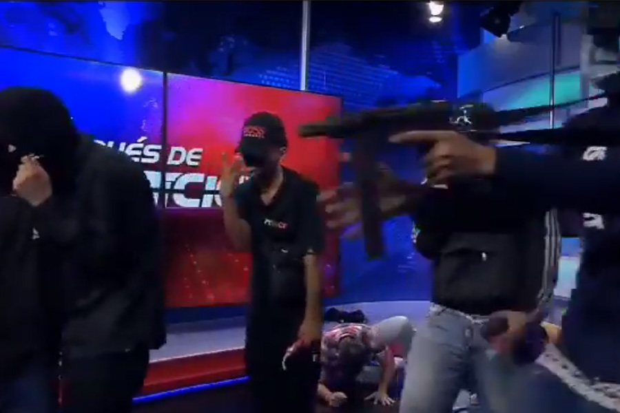 Gunmen Storm in Ecuador's Studio | Sangbad Pratidin