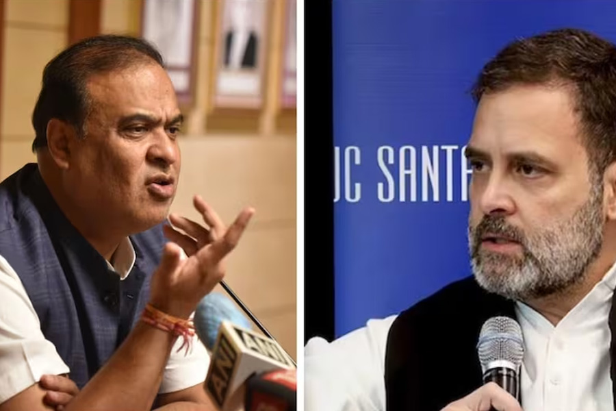 Himanta Biswa Sarma's Swipe Rahul Gandh | Sangbad Pratidin