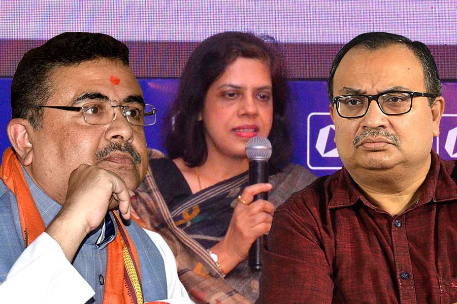 Suvendu Adhikari objects appointment of Nandini Chakraborty as WB home secretory | Sangbad Pratidin