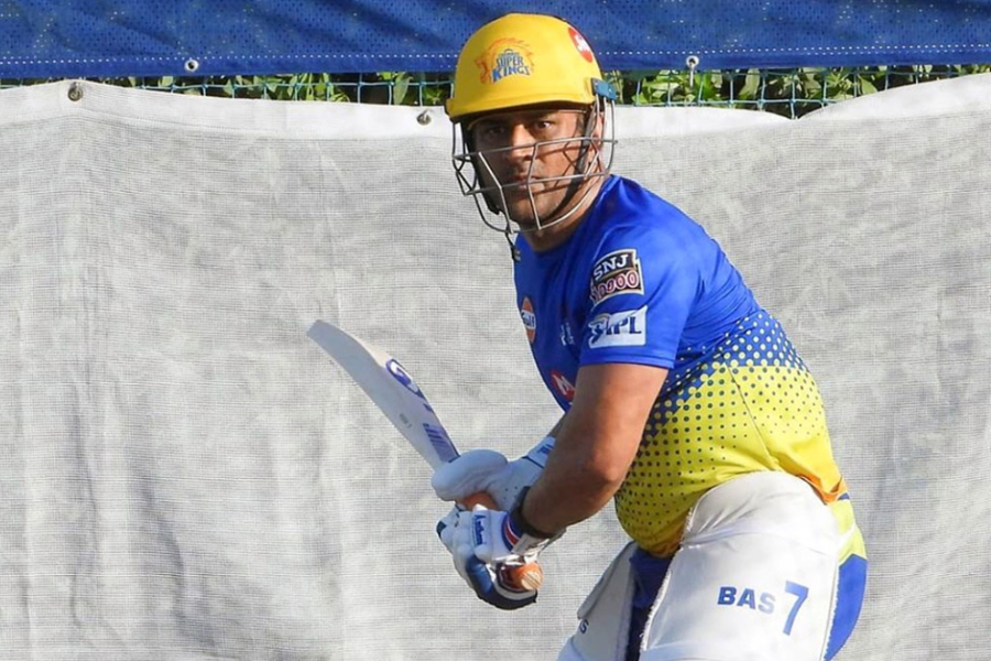IPL 2024: Mahendra Singh Dhoni starts batting practice, video gone viral। Sangbad Pratidin